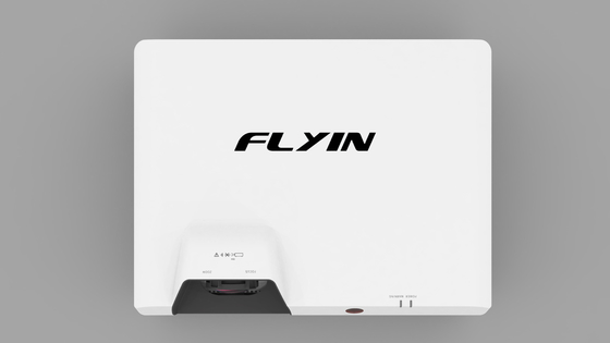 Flyin E7 4K лазерный короткий проектор 3840x2160 3LCD 7500 ANSI Digital Zoom для бизнеса на открытом воздухе