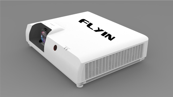 Flyin E7 4K лазерный короткий проектор 3840x2160 3LCD 7500 ANSI Digital Zoom для бизнеса на открытом воздухе