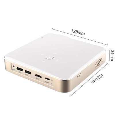 Mini S350 1080P Full HD DLP 4K 3D проекторы домашнего кинотеатра WIFI Android 9 Встроенная батарея