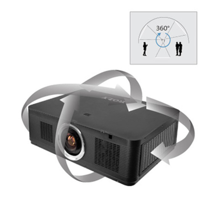 Flyin RL-K1 3D высокий WUXGA 3LCD наружный домашний кинопроектор высокая яркость 10000 люмен поддерживает 4K