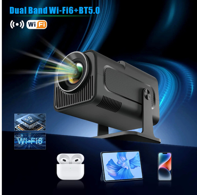 FLYIN HY320MINI 4K Ultra HD 3D портативные короткометражные проекторы и презентационное оборудование для домашнего кинотеатра и кинотеатра