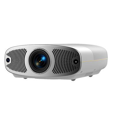 Flyin Q7 1080p Высокое разрешение Домашнее развлечение Театр Проектор LCD Двойные динамики Bluetooth 100-дюймовый экран Двойная полоса WIFI