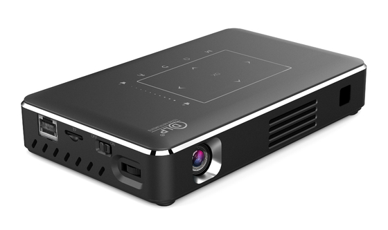Flyin P10-II Hot Sale Custom Logo Mini 3D 4K 150 люмен DLP 9000mAh Проектор Android 9.0