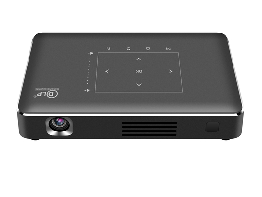 Flyin P10-II Hot Sale Custom Logo Mini 3D 4K 150 люмен DLP 9000mAh Проектор Android 9.0