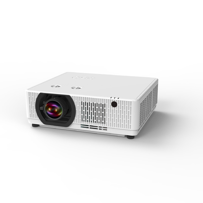 Flyin 2025 Профессиональный 3LCD 4K лазерный проектор 7200 Ansi Lumens Ultra Hd 3840x2160 Высокая яркость Для бизнес-образования Большие площадки Банкетные залы Сцены
