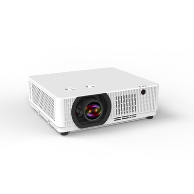 Flyin 2025 Профессиональный 3LCD 4K лазерный проектор 7200 Ansi Lumens Ultra Hd 3840x2160 Высокая яркость Для бизнес-образования Большие площадки Банкетные залы Сцены