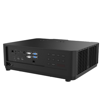 Лейзерный проектор DLP Flyin 7500 Lumens создает увлекательную комнату с разрешением WUXGA, поддержкой 4K Active 3D, чипом 0.8 DMD, ручной фокусировкой и переключением объектива