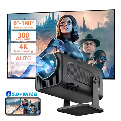 FLYIN HY320MINI 4K Ultra HD 3D портативные короткометражные проекторы и презентационное оборудование для домашнего кинотеатра и кинотеатра
