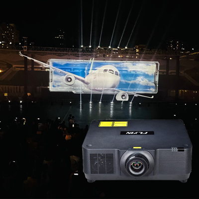 FLYIN WUXGA 3LCD лазерный масштабный наружный проектор FULL HD 3D с 20000 люменами для кинотеатров