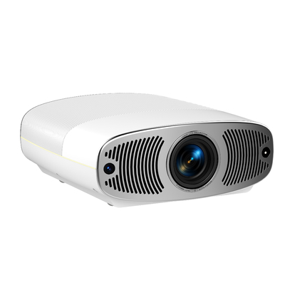 Flyin Q7 1080p Высокое разрешение Домашнее развлечение Театр Проектор LCD Двойные динамики Bluetooth 100-дюймовый экран Двойная полоса WIFI