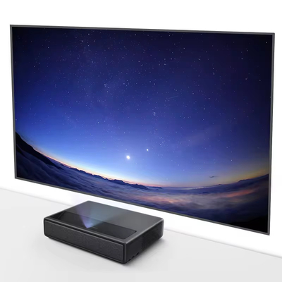 Flyin M1 5000 лумен DLP Лазерный проектор 3D 4K Android Ultra Short Throw Проектор домашнего кинотеатра 300 дюймового экрана портативный лазерный телевизор 1080p US