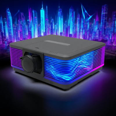 Flyin 2025 Профессиональный 3LCD 4K лазерный проектор 10000 Ansi Lumens Ultra Hd 3840x2160 Высокая яркость Для бизнес-образования Большие места 3D-картирование