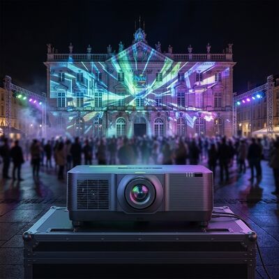Лазерный 3LCD 20000 лм 1920*1200 проектор для больших площадок на открытом воздухе, совместимый с 3D-картами