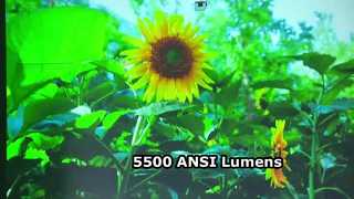 Лазерный 3LCD короткофокусный проектор с разрешением 4K 3840X2160